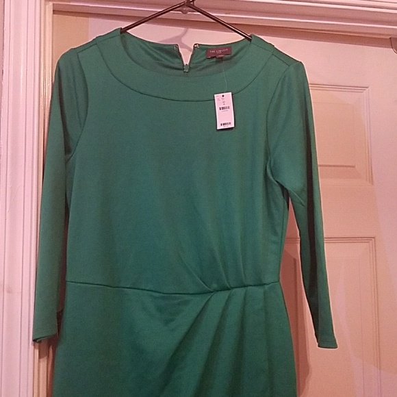 The Limited Green Dress Size 6 - Picture 3 of 6